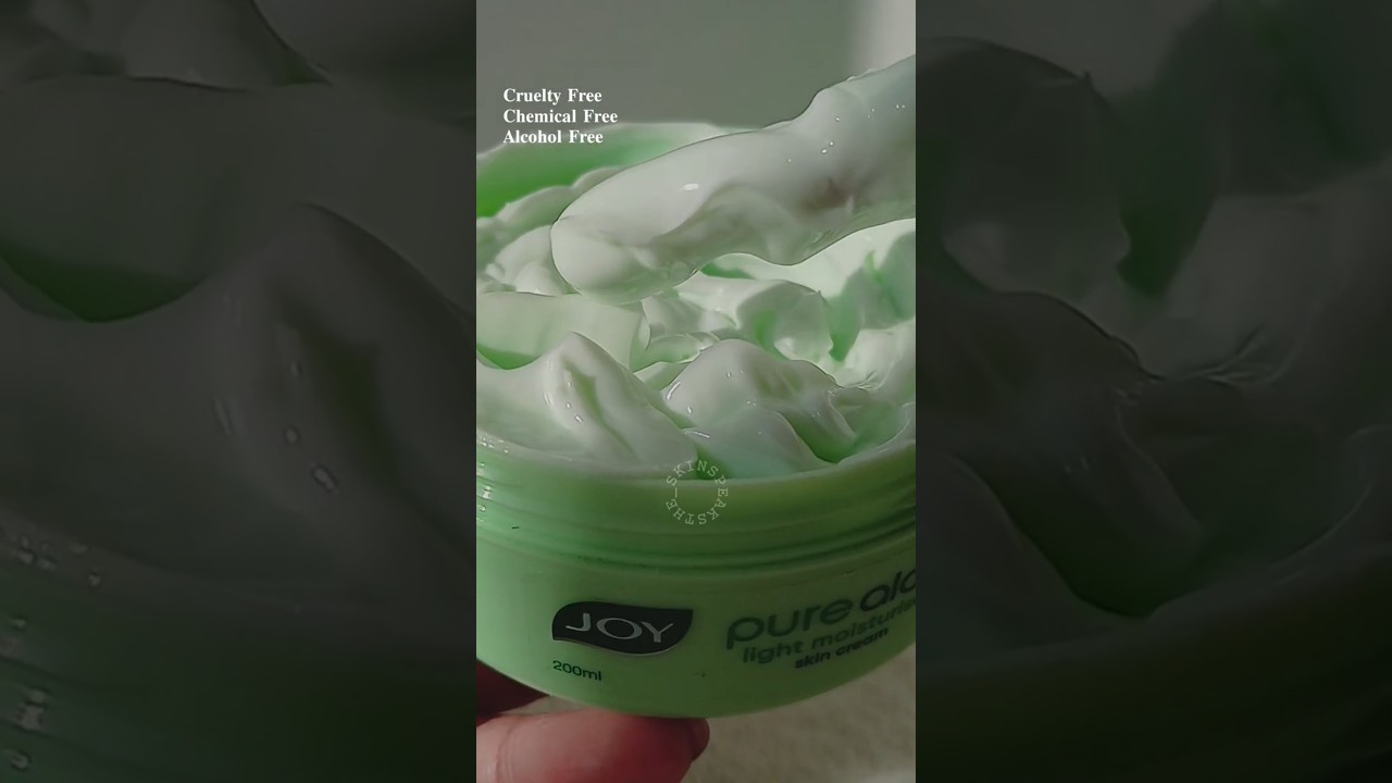 Glow with JOY Aloe skin cream🌱🫧 