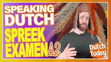 SPREEKEXAMEN inburgeren NT2 // NEDERLANDSE LES DUTCH LESSON // SPEAKING EXAM A2