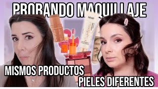 Probando MAQUILLAJE con MARTA | LOS RESULTADOS SON TOTALMENTE DIFERENTES