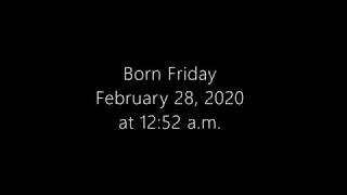 She's Here!! Our Birth Announcement