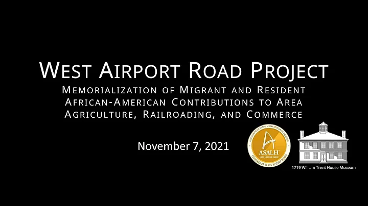 West Airport Road Project Presentation and Discuss...