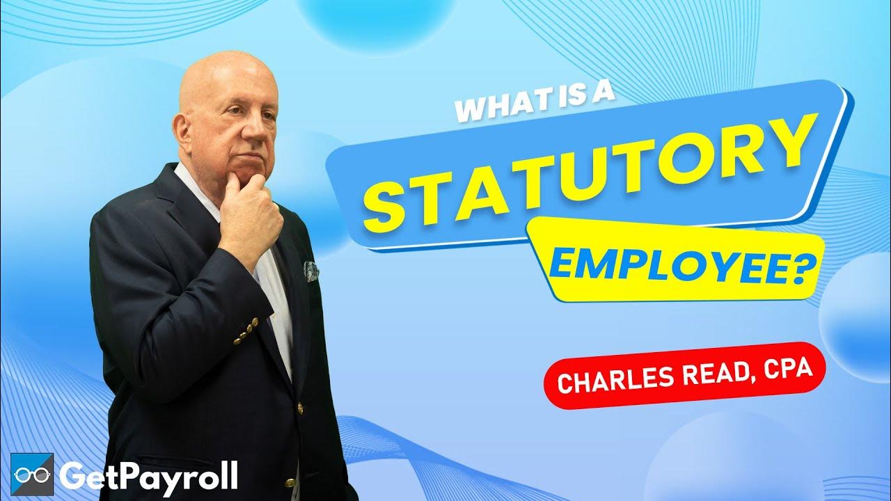 STATUTORY EMPLOYEE & STATUTORY NONEMPLOYEE Lessons in Payroll with