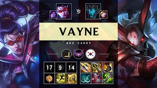 Vayne ADC vs Kalista - KR Master Patch 25.10