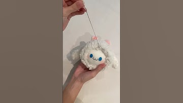 cinnamon roll plush made with socks 🧸💙 #diy #hellokitty #sanrio #tutorial #cinnamoroll #plush