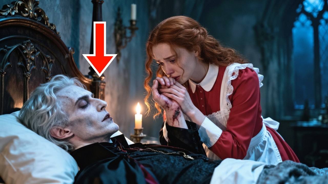 Re vampiro finse di dormire per mettere alla prova la serva ma ciò che fece al buio lo lasciò parali