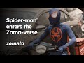 Spider-verse 🤝 Zoma-verse | Zomato | Spiderman | @sonypictures