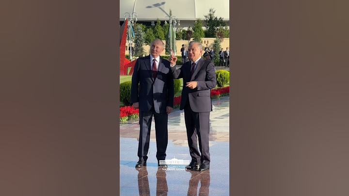 Shavkat Mirziyoyev va Vladimir Putin Toshkent shahridagi Gʻalaba bogʻiga tashrif buyurdi