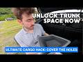 Unlock more space in your Tesla trunk with this upgrade... | Trunk Storage Bins