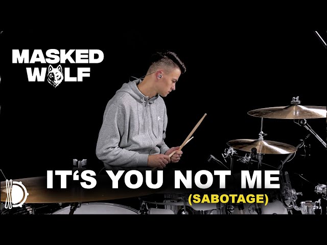 It's You, Not Me (Sabotage) - Masked Wolf & Bebe Rexha | Drum Cover class=