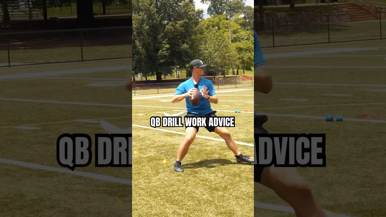 QB drills that don’t replicate the game are a no go. Here’s my advice. 