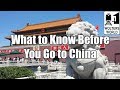 China vs America: What You Should Know Before You Visit China