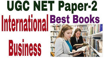 Best Books to read for International Business || UGC NET Paper 2 || Management and Commerce
