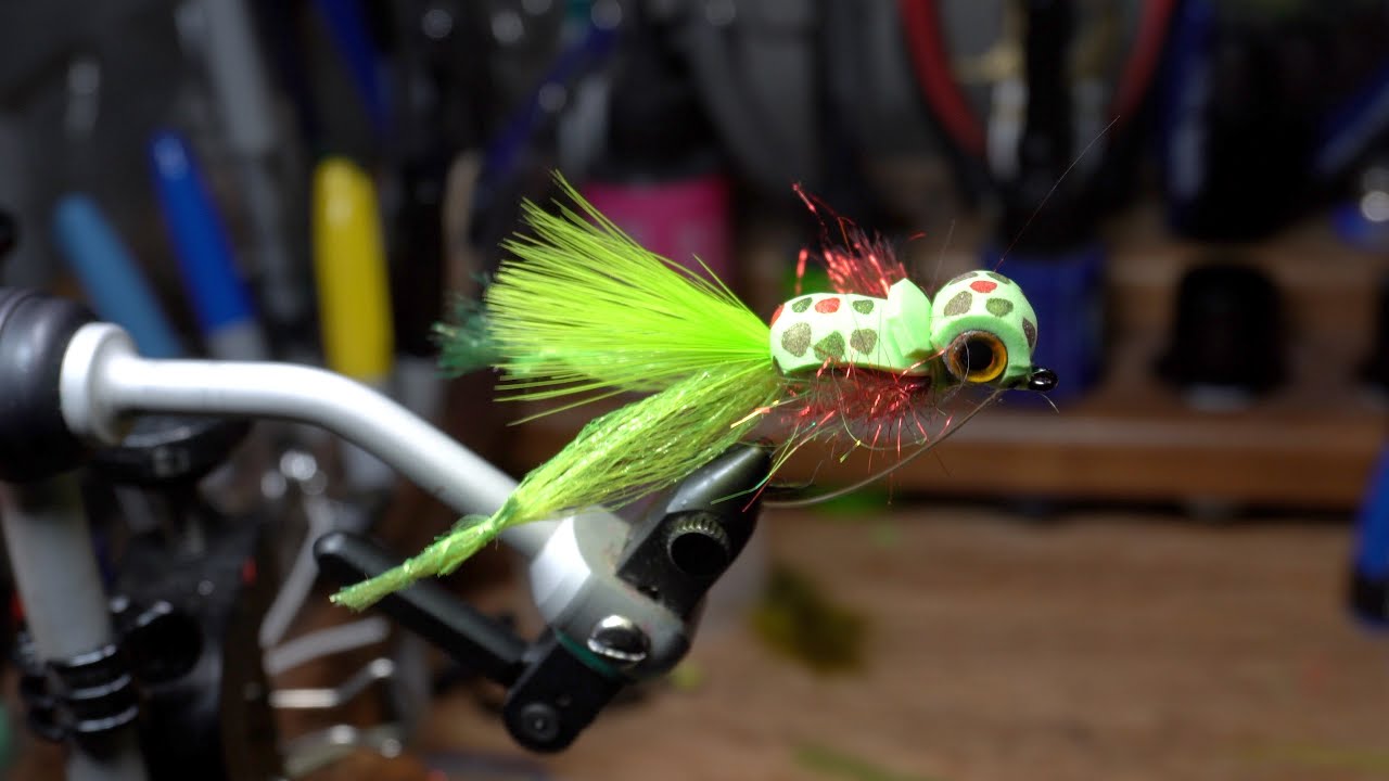 Top Water Frog McFly Angler Fly Tying Tutorials YouTube