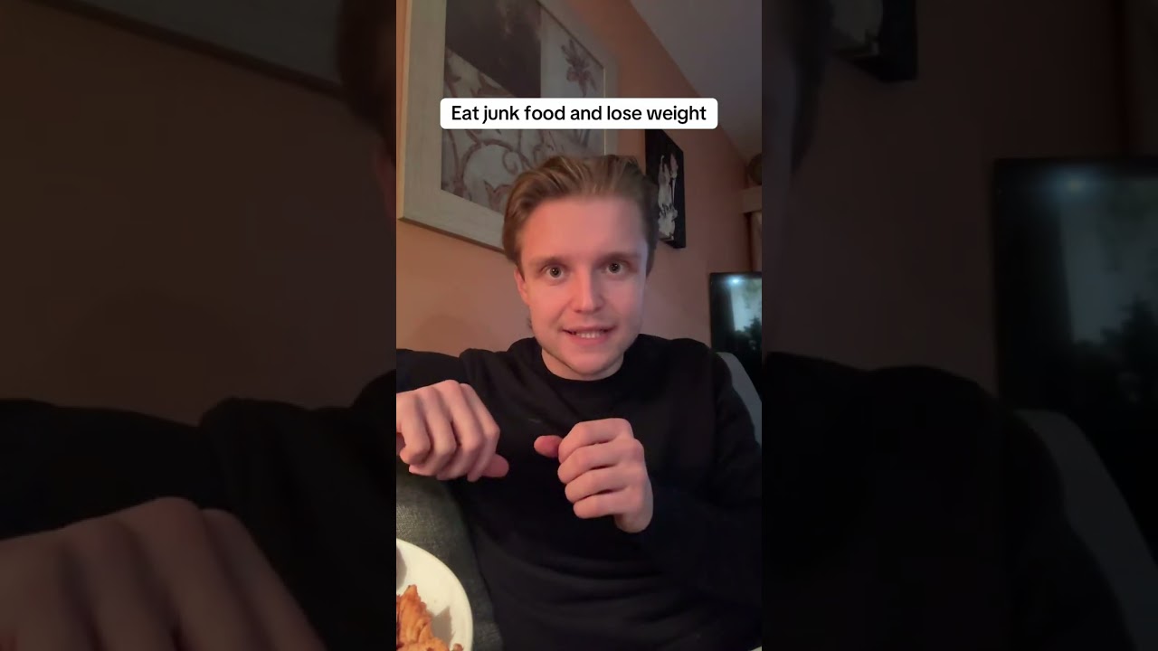 Ешьте вредную пищу и худейте.