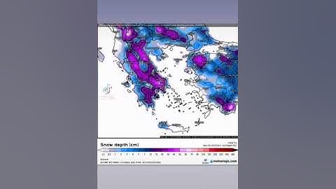 If this scenario holds, then... (ECMWF ENSEMBLE Weather Map SNOW DEPTH)