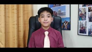 Antoine Miko Dellosa's Opening Remarks for 2021 Grade 6 Commencement Exercises