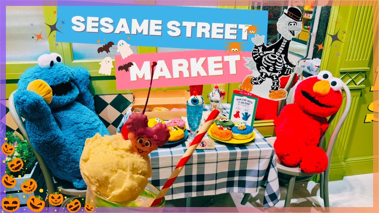  🍩 Sesame Street Market 🍩 Ikebukuro Shopping Vlog, Snoopy Town & More~