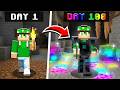 RUBARE PER POTENZIARSI E SOPRAVVIVERE... - 100 DAYS: UNDERGROUND MINECRAFT