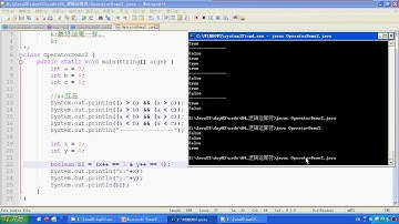 03 10 Java语言基础逻辑运算符&&和&的区别