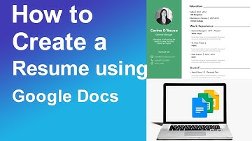 How to create a resume using google docs