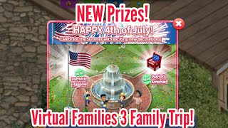 NEW Prizes! 4th of July Family Trip! Virtual Families 3  screenshot 3