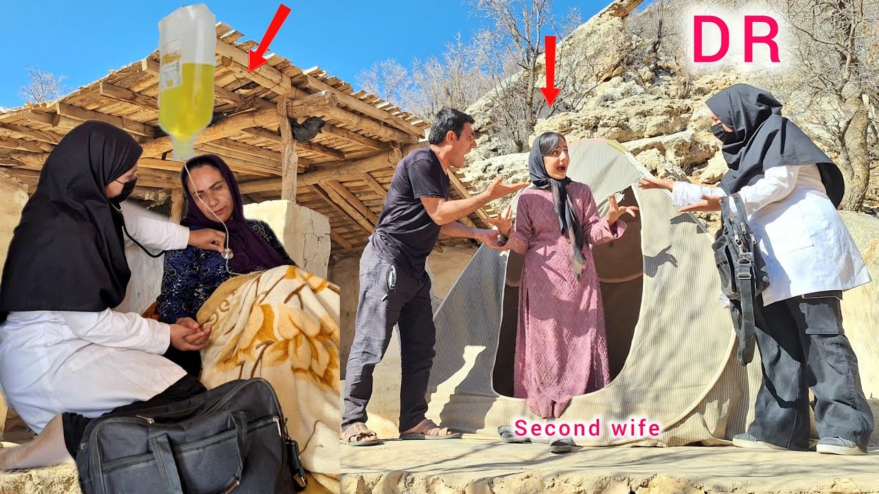 Poisoned mother: doctor's presence to examine first wife: second wife's intervention.