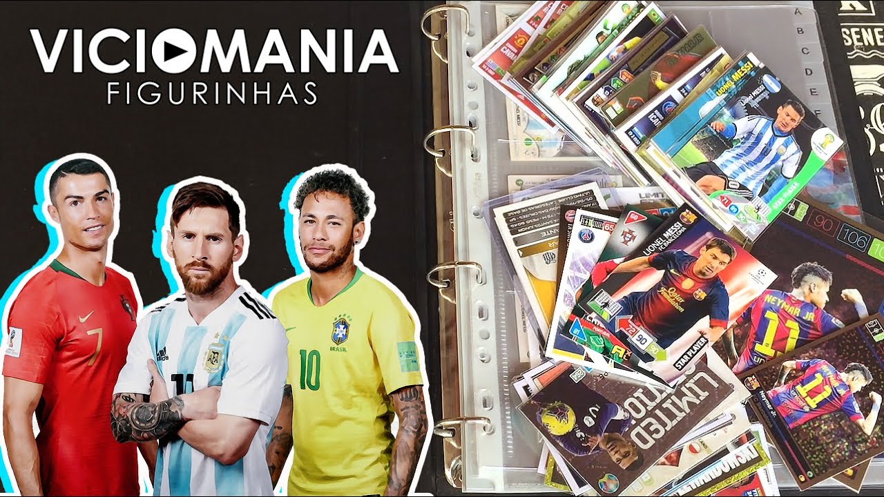 Álbum da Copa: além de Neymar, figurinhas de Messi, Mbappé e CR7