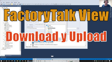 Factorytalk View Studio Download and Upload a Panel View With Transfer Utility