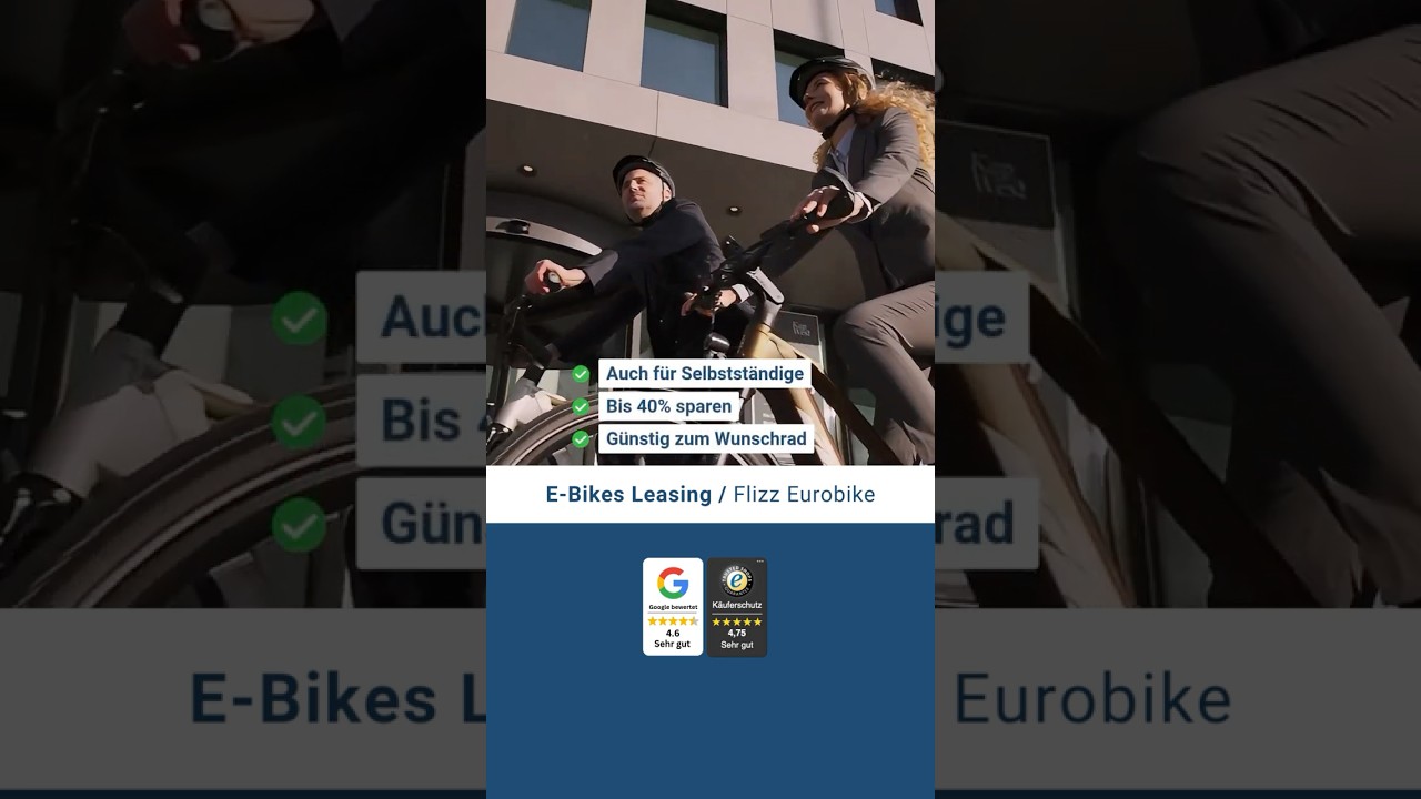 Werbung: E-Bike Leasing zum Angebotspreis!