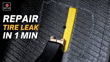 How to Repair A Tire | Secret the Ultimate Easy To (Fix Tire Leak in 1 Min)🤓 #shorts