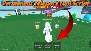 (FE) Permanent Teleport Tool Script | Hydrogen - Fluxus - Delta - Arceus x - Codex Executor