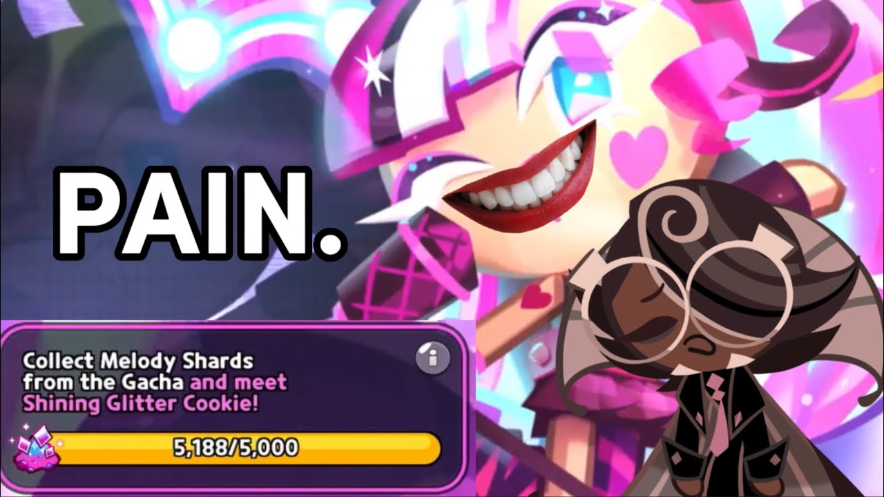 Getting shining glitter cookie being a P2W be like - YouTube