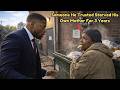 Wealthy CEO Freezes When He Sees His 79Year Old Mother Eating From A Restaurant Dumpster In The Cold