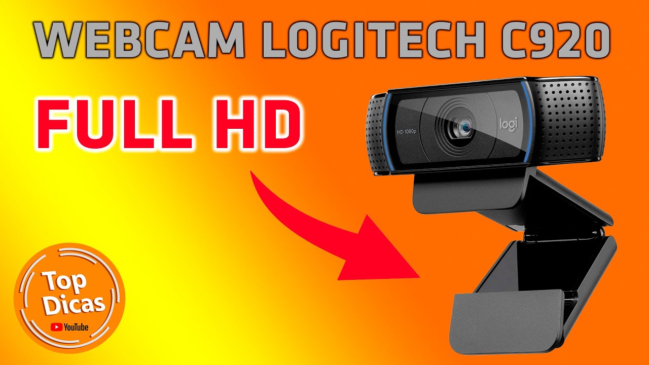 WEBCAM LOGITECH C920 - FULL HD - YouTube