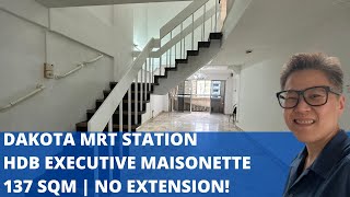 Dakota Mrt Station HDB Executive Mansion For Sale