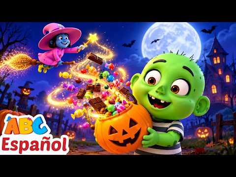 A Bebés Contentos | 🎃 Truco o trato de Halloween | Canciones Infantiles