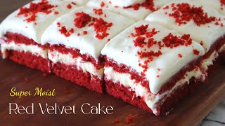 후루룩 섞으면 끝-! 입에서 사르르 녹는 레드벨벳 케이크 ❤️ Super Moist Red Velvet Cake