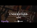 Understand – Keshi (KARAOKE ACOUSTIC - ORIGINAL KEY)