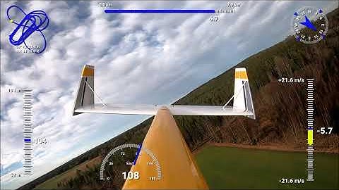 Testing speed limits with telemetry on screen.