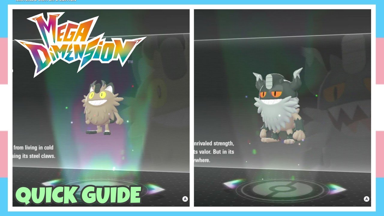 How To Evolve Galarian Meowth Into Perrserker In Pokemon Legends ZA *Mega Dimension* | Quick Guide