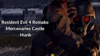 Resident Evil 4 Remake Mercenaries Castle Hunk