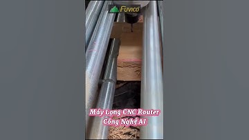 Máy lọng CNC Router sử dụng công nghệ AI, camera xử lý hình ảnh, nhận diện phôi #duyhau #daiphucvinh