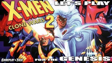 X-Men 2: Clone Wars Full Playthrough (Sega Genesis) | Let