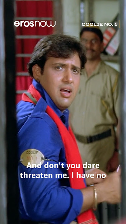 Govinda's Iconic Dialogue! | Coolie No. 1 | #primevideoindia