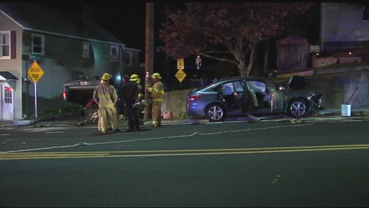 Chicopee Police investigate multicar accident on Montgomery Street