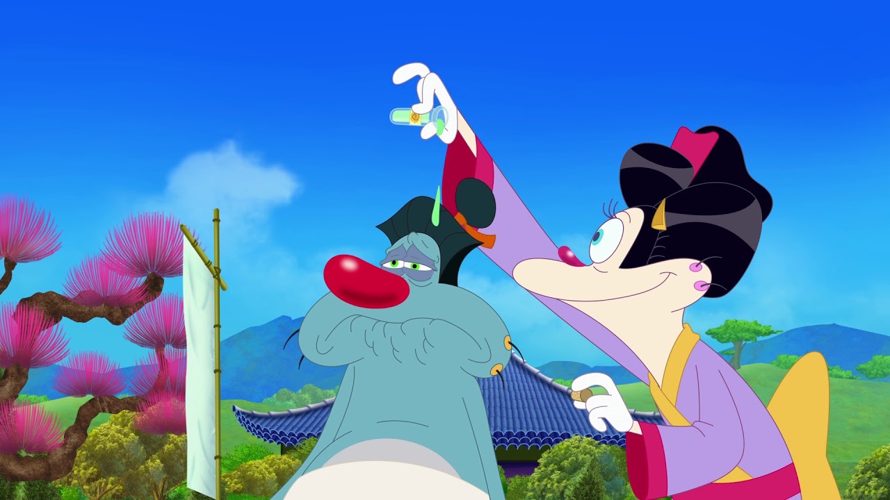 new cartoons for kids ⭐NEW 2018⭐ Oggy and the Cockroaches - Oggy-Sumo (S05E56) Full Episode in HD