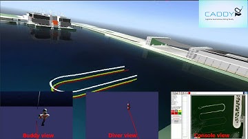 CADDY - Formation Keeping and Path Following control for DIVE GUIDE missions