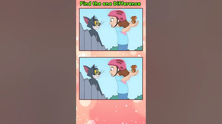 Spot the difference #findthedifference #shorts #guess #brainteaser #tomandjerry #tom #funny
