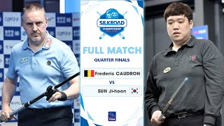 FULL MATCH: Frederic CAUDRON - SUN Ji-hoon | Tứ Kết PBA - Silkroad & Ansan LPBA Championship 2023