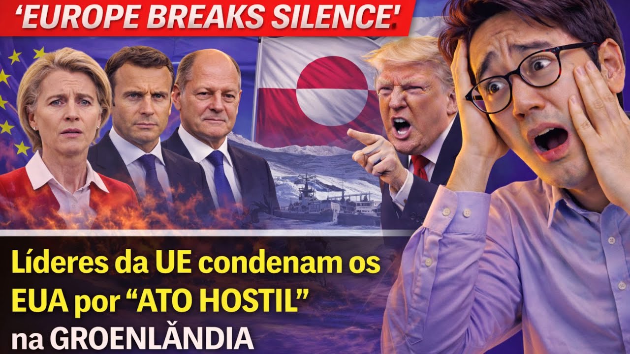 ULTIME NOTIZIE: L’Europa rompe il silenzio: UE accusa gli USA per atto ostile in Groenland